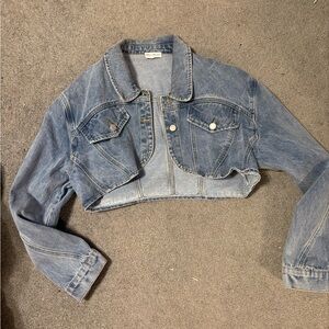 Women's Blue Denim Jean Jacket